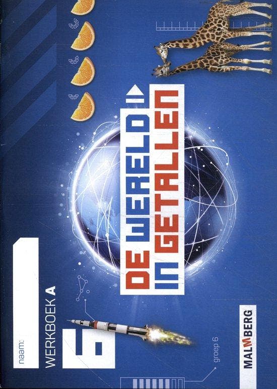 De wereld in getallen Groep 6 Werkboek A/ Rekenschrift, Boeken, Schoolboeken, Gelezen, Verzenden