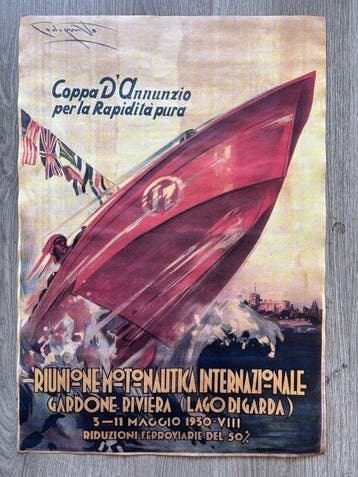 Codognato Plinio - Coppa D’Annunzio – Riunione Motonautica