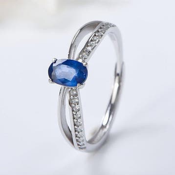 Zonder minimumprijs - Ring Zilver, Platina, Verguld -