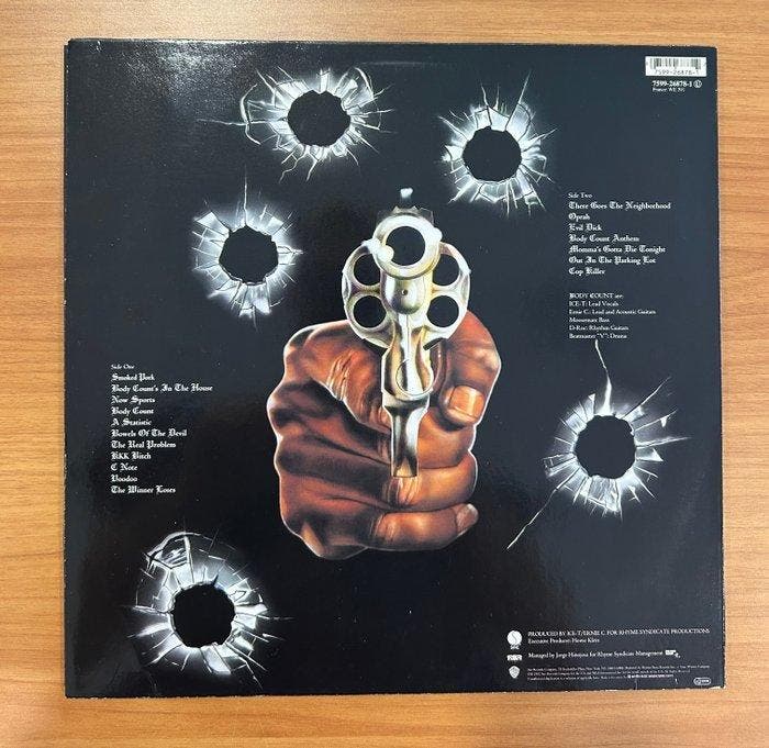 Body Count - Body Count - LP - 1ste persing - 1992, Cd's en Dvd's, Vinyl Singles