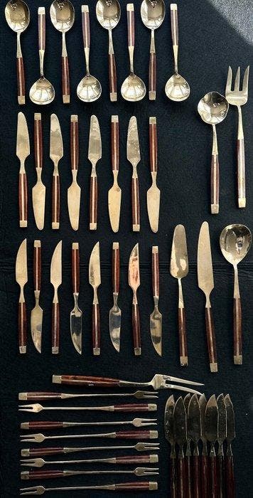 Elegante Servizio di Posate Thailandesi - Bestekset (94) -, Antiek en Kunst