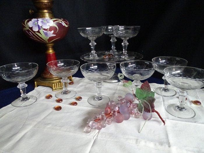 Drinkglas (9) - Kristal, Antiek en Kunst, Antiek | Glaswerk en Kristal