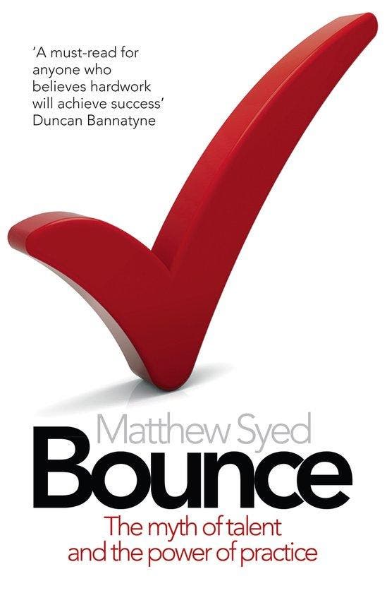 Bounce 9780007350544 Matthew Syed, Livres, Langue | Anglais, Envoi