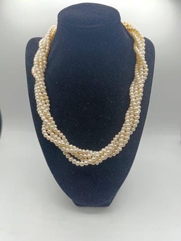 Sans prix de réserve - Collier Argent, perle naturelle -