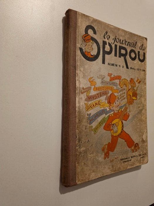 Spirou (magazine) - Album N°2 - C - 1 Album - Eerste druk -, Livres, BD