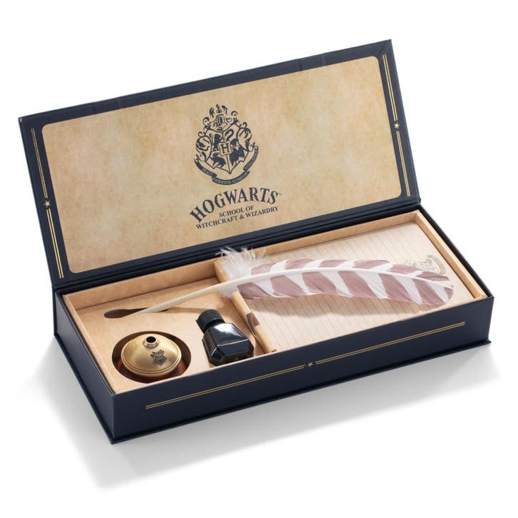 Harry Potter Replica 1/1 Hogwarts Writing Quill Set, Verzamelen, Harry Potter, Nieuw, Ophalen of Verzenden