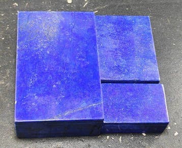 Lapis lazuli edelsteen Sieradendozen - Hoogte: 144 mm -