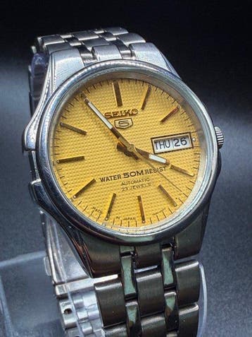 Seiko - Seiko 5 Automatic Day-Date - Zonder minimumprijs -