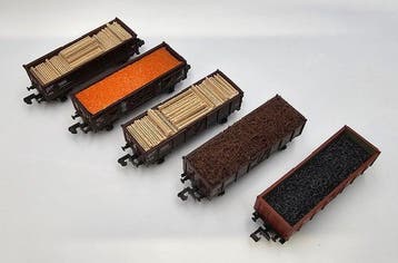 Minitrix, Piko N - 11462, 5/4417 - Wagon de marchandises