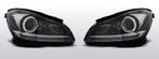 Koplampen | Mercedes W204 C-Klasse 2011- | zwart, Verzenden, Nieuw, Mercedes-Benz