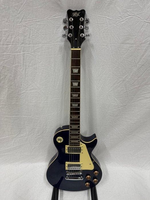 HK - Les Paul - Space Blue - - Elektrische gitaar (Zonder, Muziek en Instrumenten, Snaarinstrumenten | Gitaren | Akoestisch