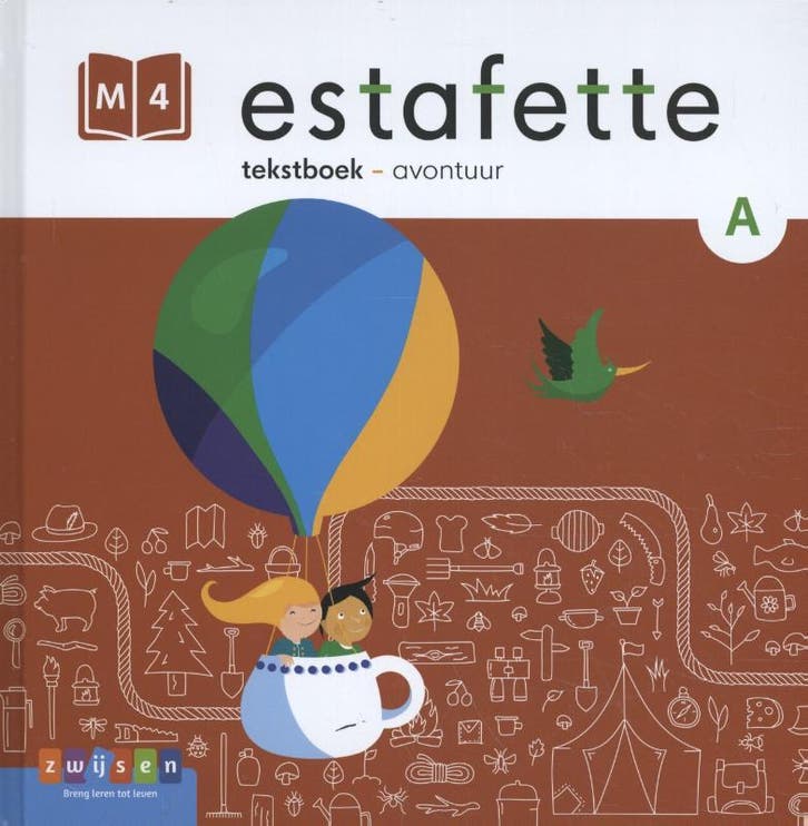 M4 avontuur / Estafette / Tekstboek 9789048734368, Livres, Livres scolaires, Envoi