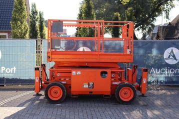 Veiling: Schaarhoogwerker Skyjack SJ 6826RT Diesel 567kg 9.9, Ophalen