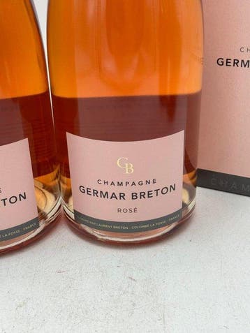 Germar Breton, Champagne Germard Breton Rosé - Champagne, Verzamelen, Nieuw