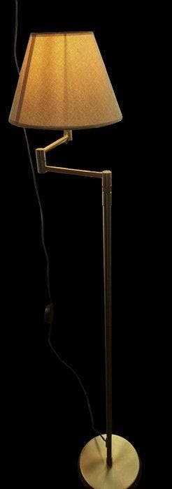 Holtkötter - Swingarm vloerlamp - 6348/1-69 - Staal, nikkel