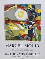 Marcel Mouly (1918-2008) - Composition abstraite, Antiquités & Art