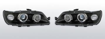 Koplampen Angel Eyes | Peugot 306 1993-1997 | zwart, Verzenden, Nieuw, Peugeot