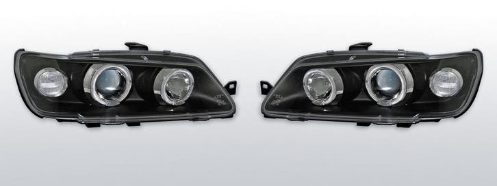 Koplampen Angel Eyes | Peugot 306 1993-1997 | zwart, Auto-onderdelen, Verlichting, Nieuw, Peugeot, Verzenden