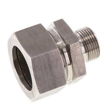 G 3/4 Male x 35L Anneau de coupe droit en acier inoxydable, Verzenden, Nieuw