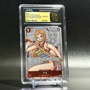 Bandai - 1 Graded card - One Piece - Nami – 25th Anniversary
