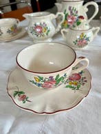 Luneville - Koffieservies voor 6 (15) - Aardewerk, Glazuur
