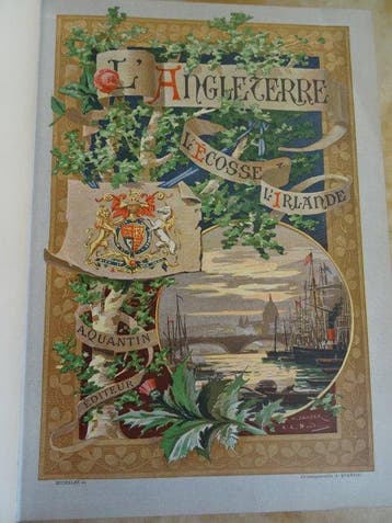 P. Villars - LAngleterre, lEcosse et lIrlande - 1890