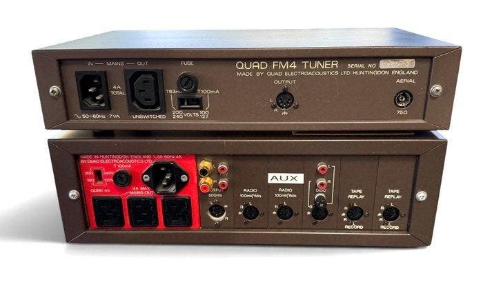 Quad - 303 - FM 4 - 44 Stereoset - Diverse modellen, TV, Hi-fi & Vidéo, Radios
