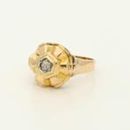 Bague - 18 carats Or jaune - Diamant, Bijoux, Sacs & Beauté