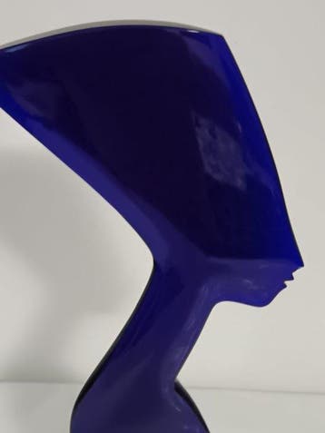 Danilo Molin Steenoven - Egyptiër - Muranoglas - Beeld van