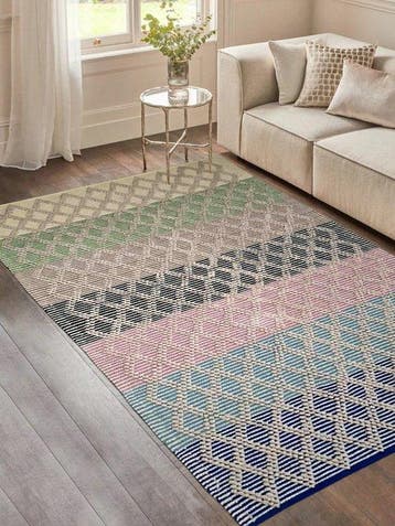 Platweefsel - Loper - 180 cm - 120 cm - Handgemaakt X Design