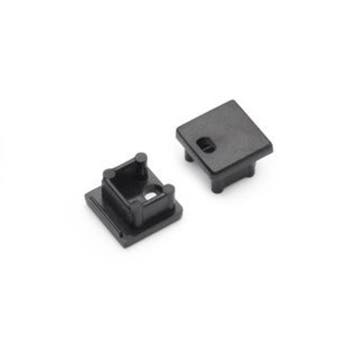 End - cap - met - kabelopening - zwart - smart - 10mm - (2, Verzenden, Nieuw