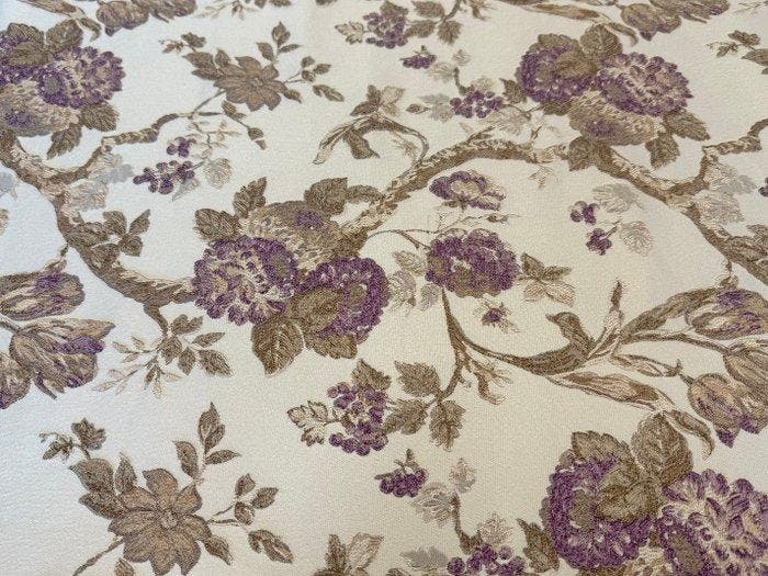 Ramage Fiorito: de stille elegantie van de tijd - Meubelstof, Antiek en Kunst, Antiek | Tapijten, Tafelkleden en Textiel
