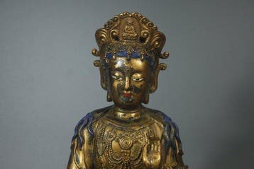 Vaas - Metaal - China (Zonder minimumprijs), Antiek en Kunst