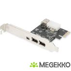 Digitus Intern IEEE 1394/Firewire interfacekaart/-adapter, Verzenden, Nieuw