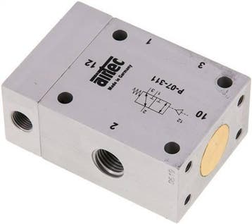 3/2 G1/4'' (G1/8'') Luchtgestuurd Ventiel ATEX, Verzenden, Nieuw