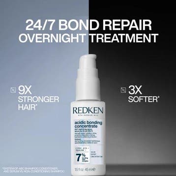 Redken Acidic Bonding Concentrate 24/7 Day &amp; Night Serum, Verzenden, Nieuw, Gel, Wax, Haarlak of Mousse