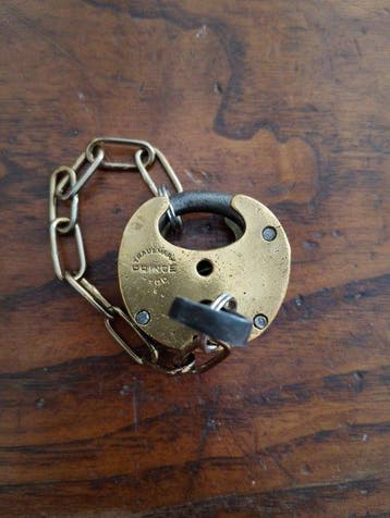 Hangslot - zeventiende eeuw