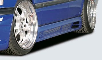 Rieger side skirt | C-Klasse (W202): 00.93-06.97 (tot model, Autos : Pièces & Accessoires, Carrosserie & Tôlerie, Verzenden