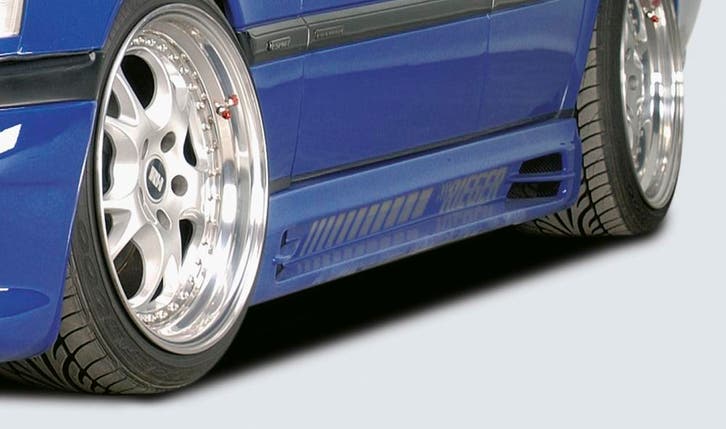 Rieger side skirt | C-Klasse (W202): 00.93-06.97 (tot model, Autos : Pièces & Accessoires, Carrosserie & Tôlerie, Envoi