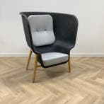 Design De Vorm Pod akoestische fauteuil, grijs - licht grijs, Huis en Inrichting, Gebruikt, Grijs, Eén