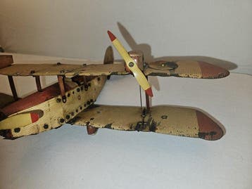 Meccano - Jouet Biplane - 1930-1940 - Allemagne
