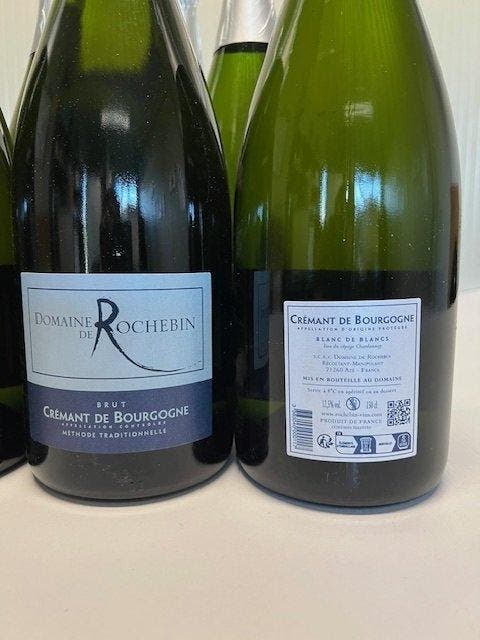 Domaine de Rochebin, Crémant Brut de Bourgogne. Blanc de, Verzamelen, Wijnen