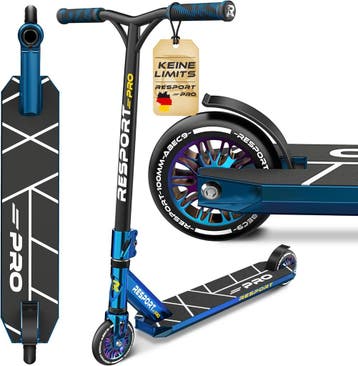 Stuntstep - Voor kinderen en volwassenen - Vouwbaar - Blauw, Fietsen en Brommers, Verzenden, Nieuw