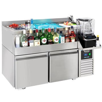 Bar-/Cocktailstation (Gekoeld) | PRO LINE | 180L | 2 Deuren, Verzenden, Nieuw in verpakking