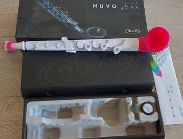 Nuvo - jSax Saxophone standard kit, white/pink - -