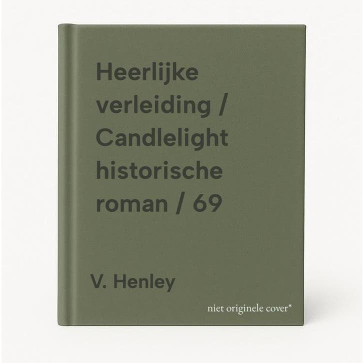 Heerlijke verleiding / Candlelight historische roman / 69, Boeken, Overige Boeken, Gelezen, Verzenden