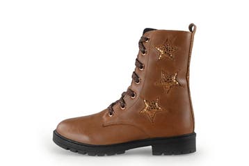 IK-KE Veterboots Meisjes in maat 32 Bruin, Verzenden, Schoenen