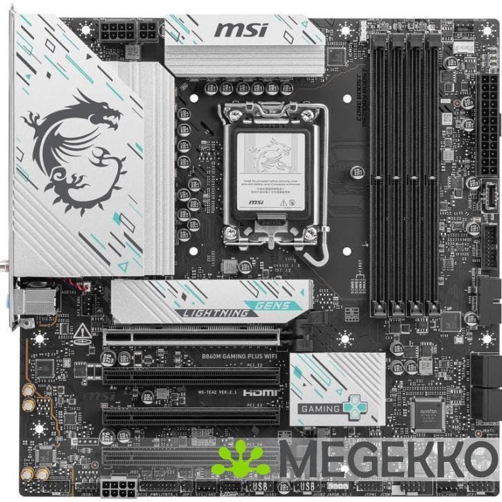 MSI B860M GAMING PLUS WIFI, Computers en Software, Moederborden, Nieuw, Verzenden