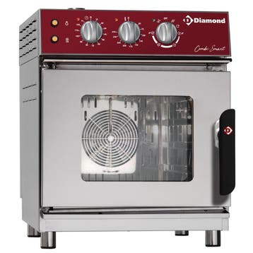 Hetelucht-/Stoomoven | CombiSmart | 4 Niveaus (GN) |, Verzenden