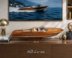 Magnifique Riva Aquarama 53 cm modelisme bois maquette 1:14